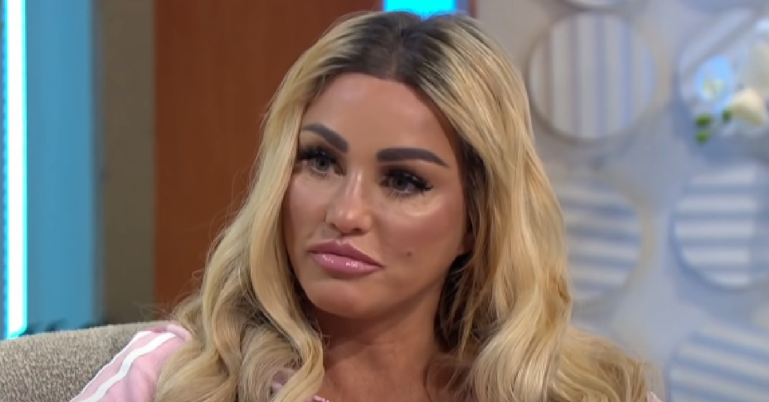 Katie Price during Lorraine interview