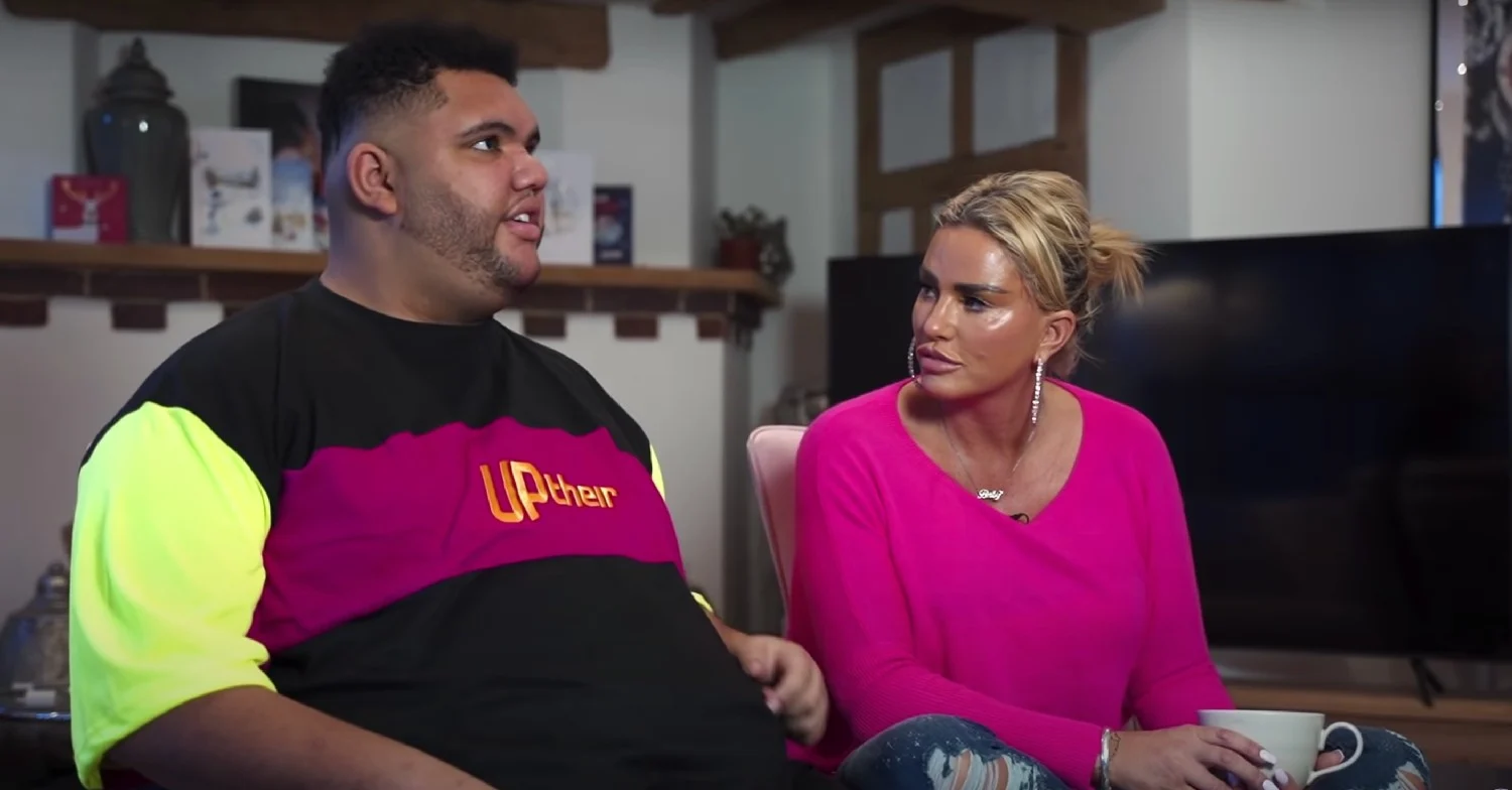 Harvey Price and Katie Price 