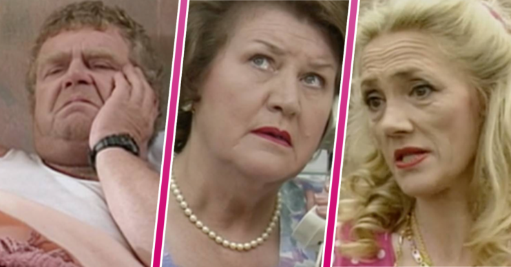 The cast of Keeping up Appearances
