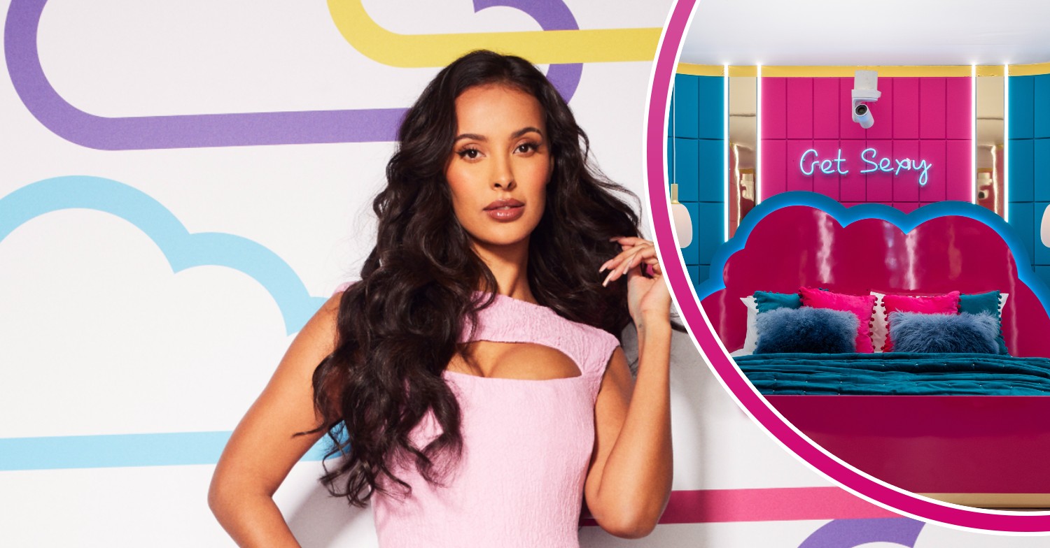 Maya Jama and the Love Island 2023 villa