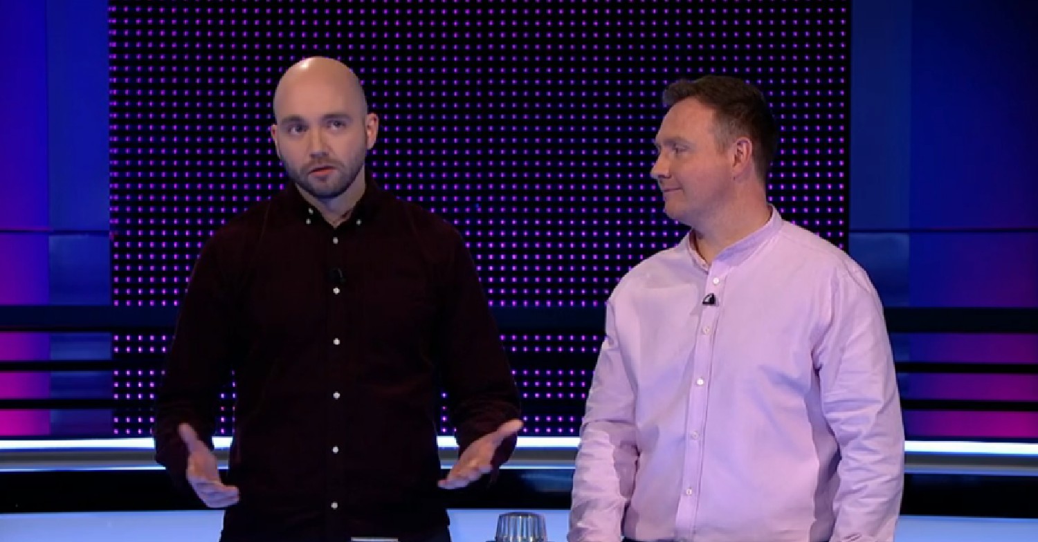 Two contestants on Limitless Win on ITV