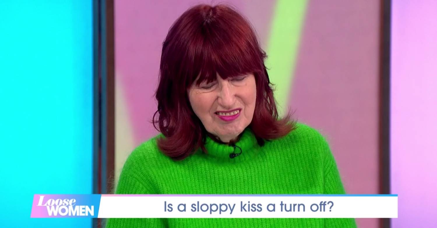 Janet Street Porter doesn't look impressed on Loose Women today