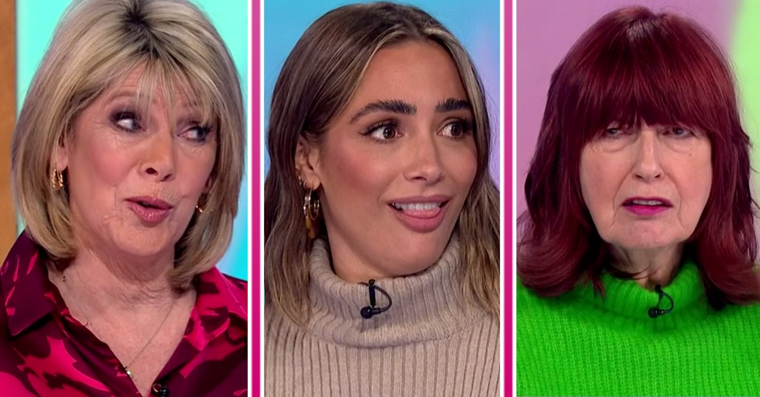 Loose Women stars Ruth Langsford, Frankie Bridge, Janet Street Porter react today
