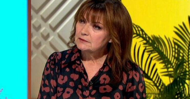 Lorraine Kelly on her show today