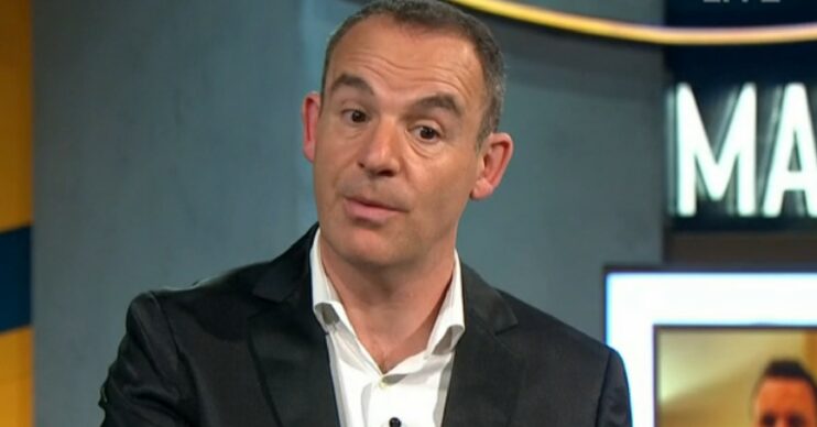 Martin Lewis looks serious on his money show