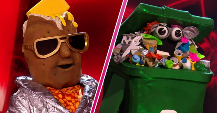 Jacket Potato and Rubbish on The Masked Singer