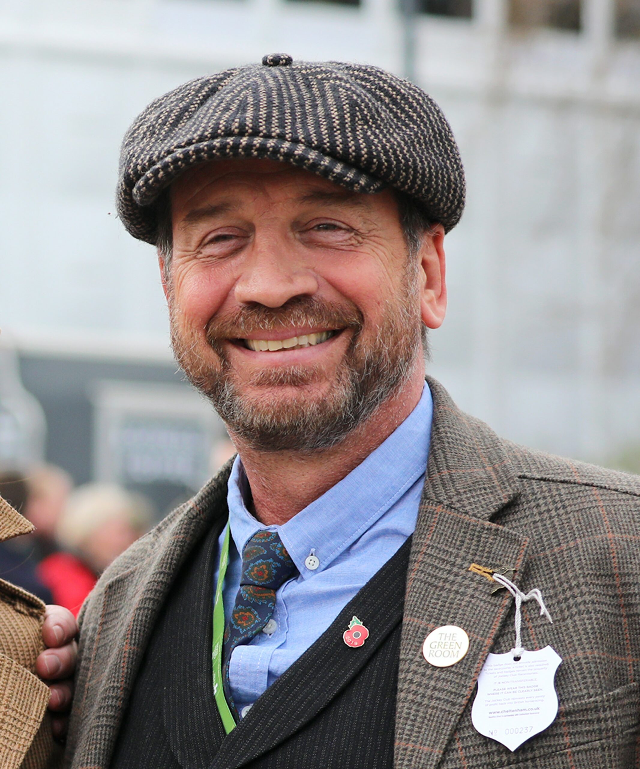 Nick Knowles smiling at camera 