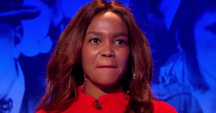 Oti Mabuse purses her lips