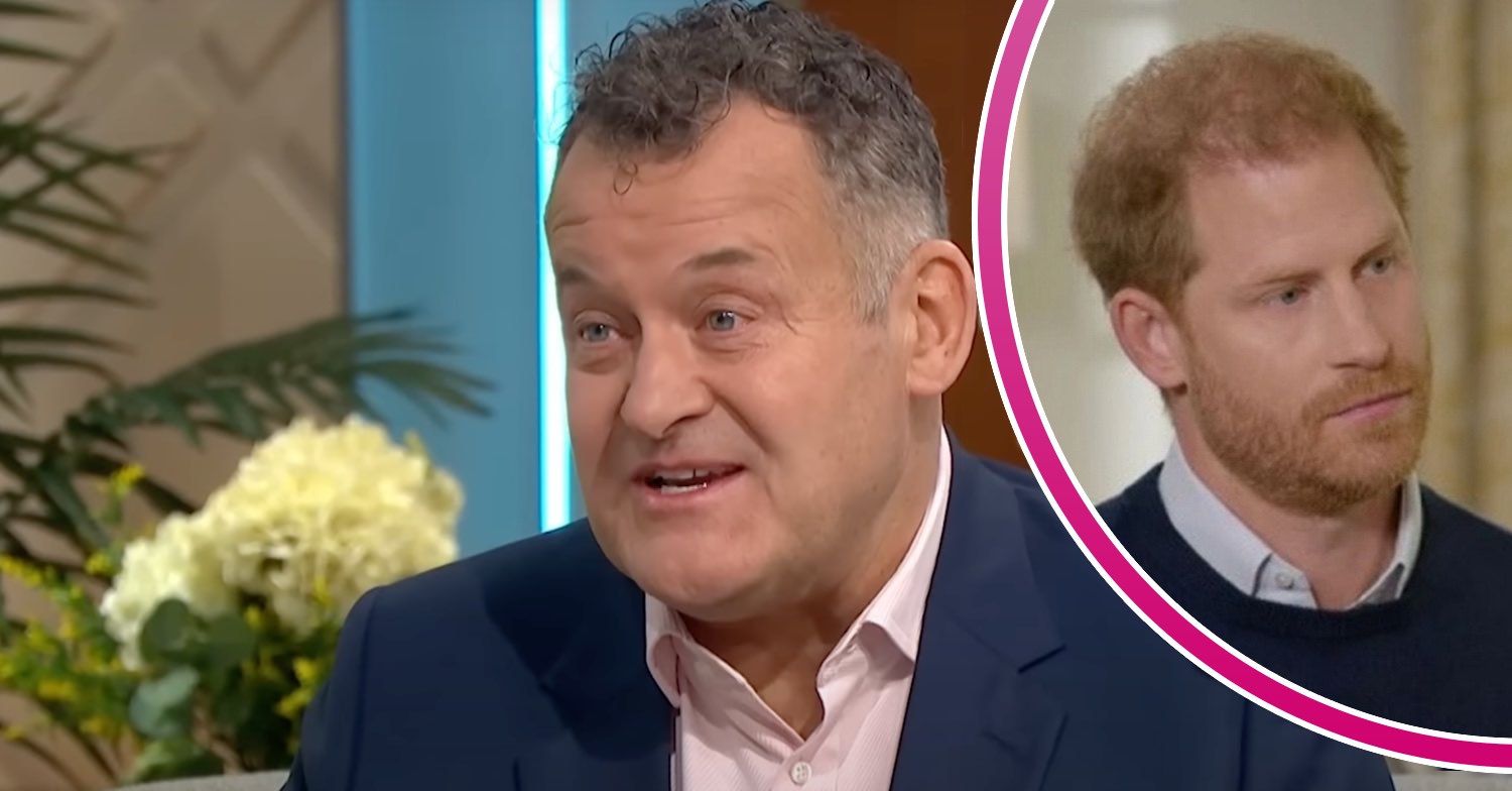 Paul Burrell on Lorraine and Prince Harry during ITV interview