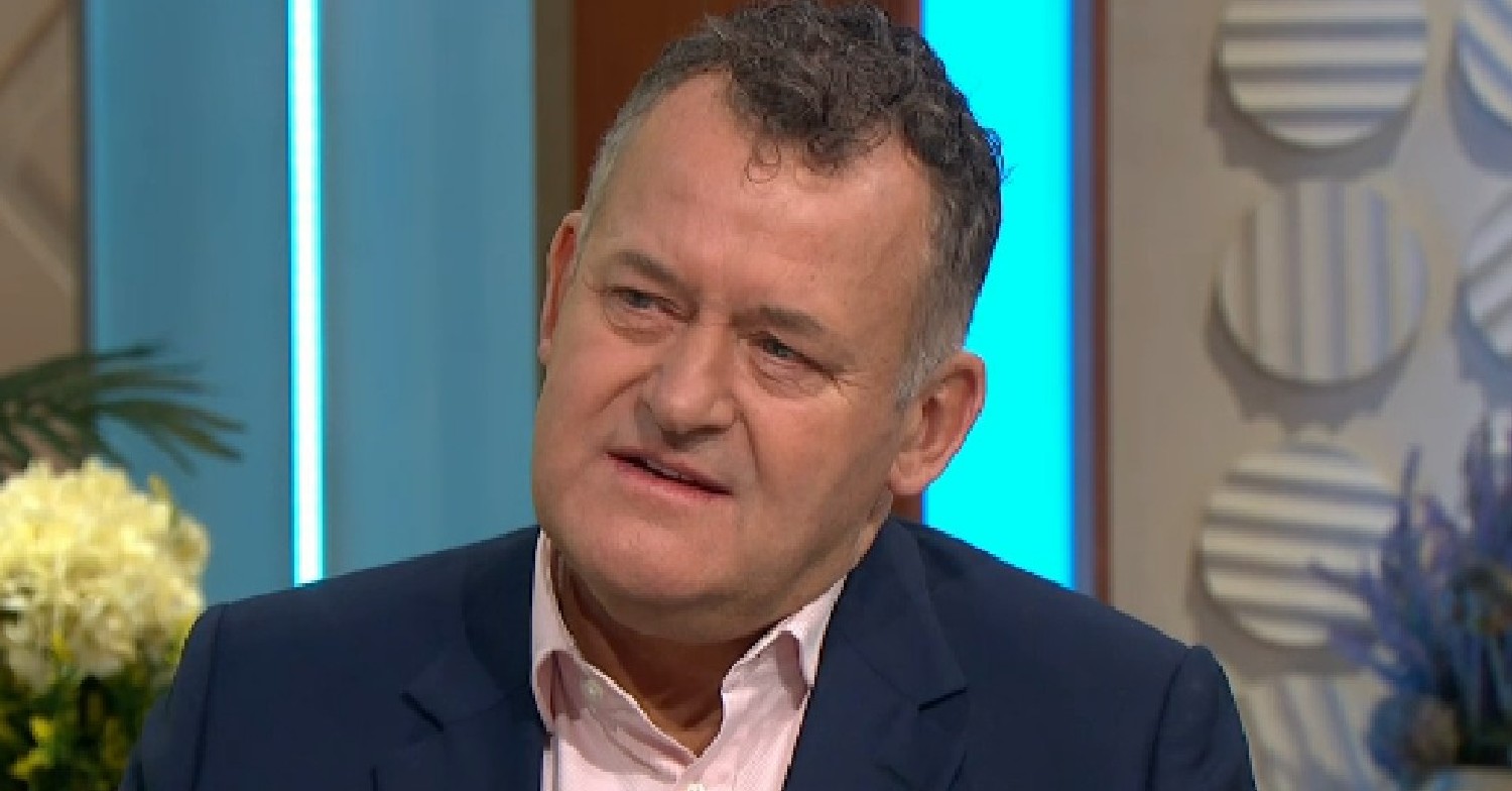 Paul Burrell speaking about cancer diagnosis on Lorraine today