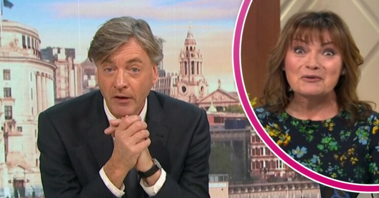 Richard Madeley with Lorraine Kelly on GMB today