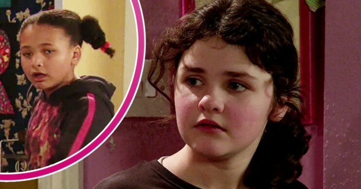 Hope looks shocked - inset, Ruby is horrified (Credit: ITV/Composite: Entertainment Daily)