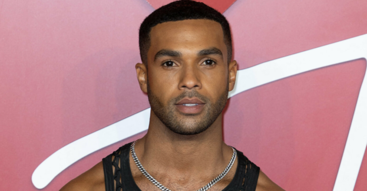 Lucien Laviscount on the red carpet smouldering