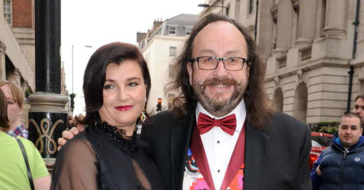 Dave Myers posing with his wife Lil