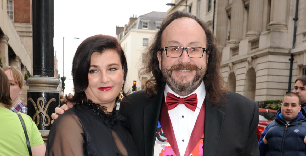Dave Myers posing with his wife Lil