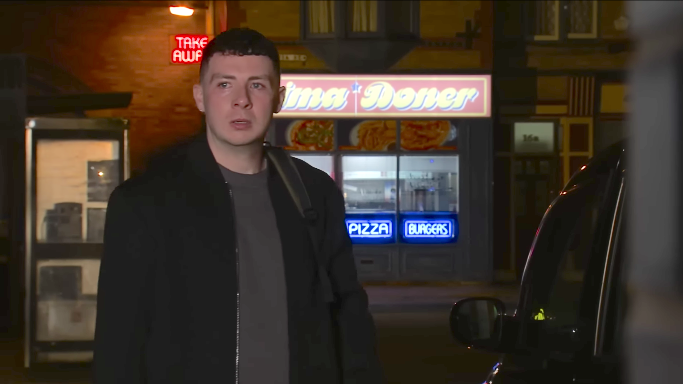Jacob Hay looks sad in Coronation Street