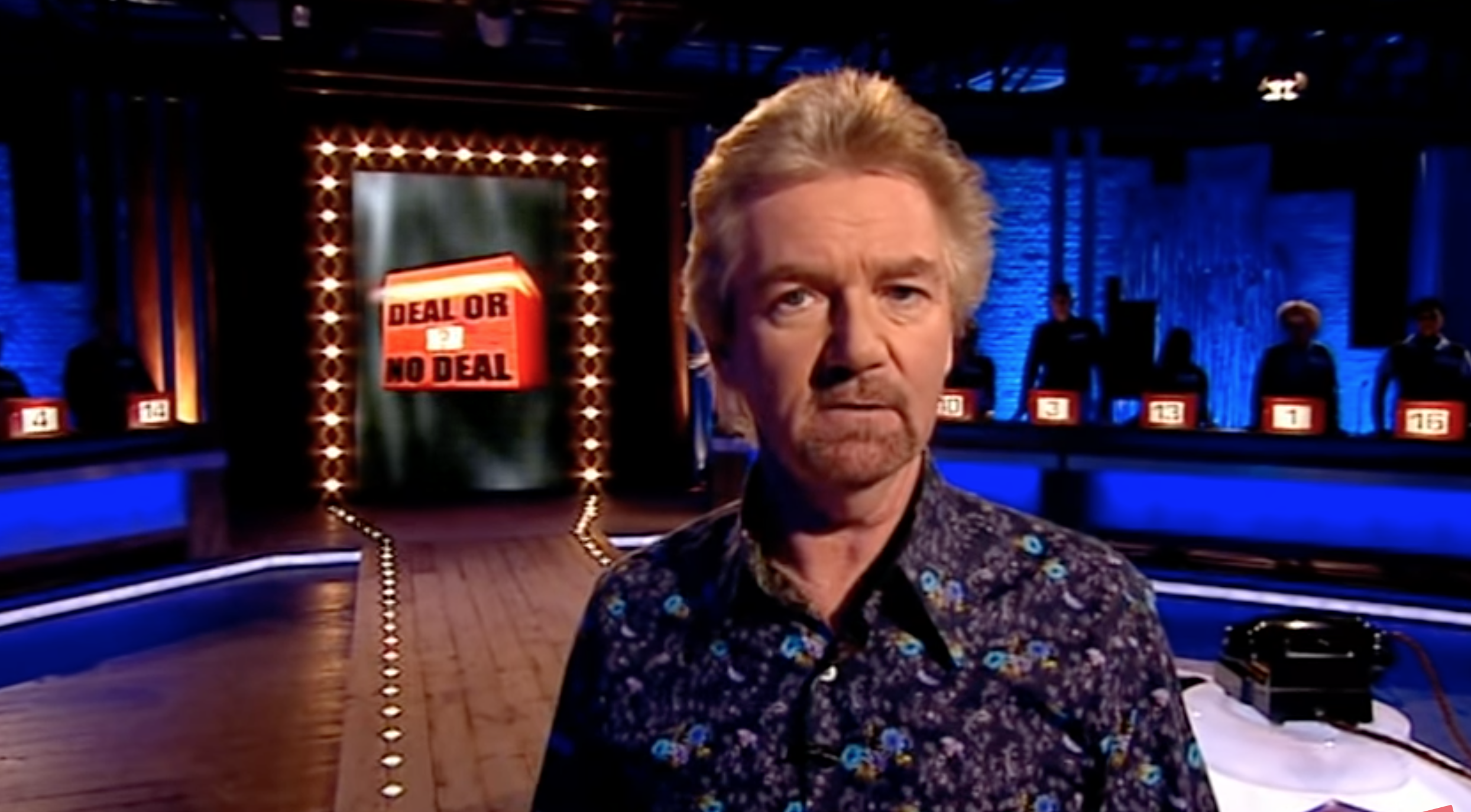 Noel Edmonds hosting Deal or No Deal