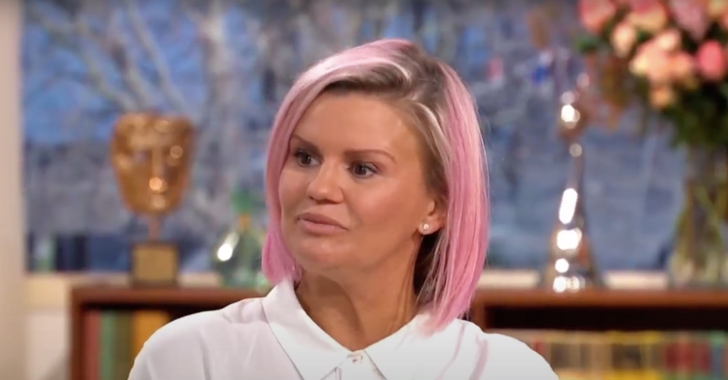 Kerry Katona talking on This Morning 