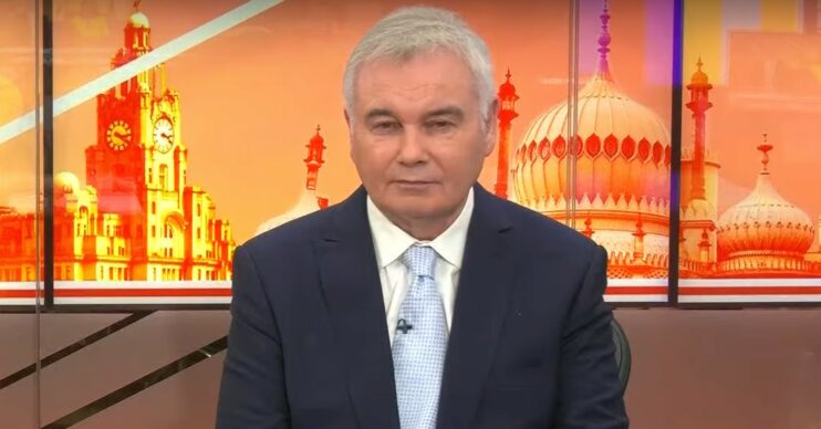 Eamonn Holmes smiling in GB News