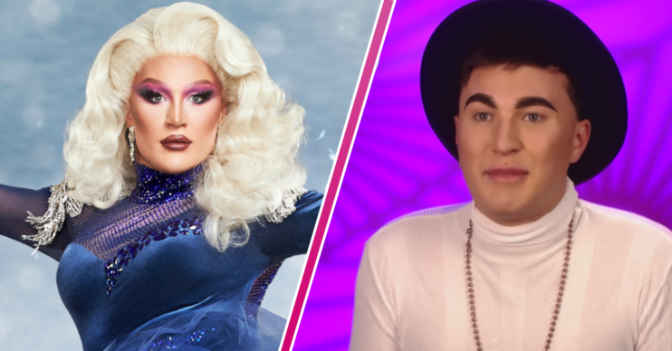 Dancing On Ice star The Vivienne in and out of drag