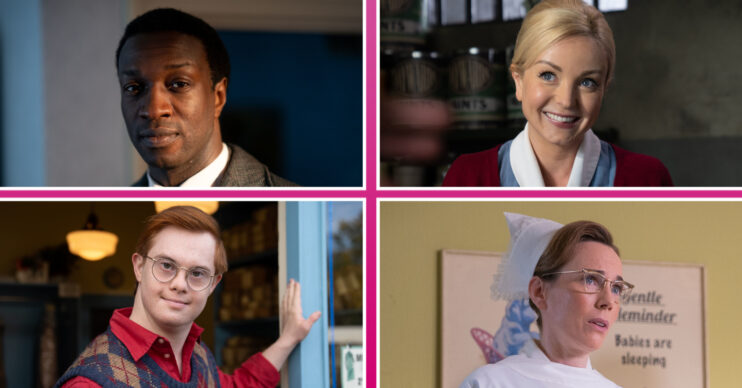 The cast of Call the Midwife series 12 smile