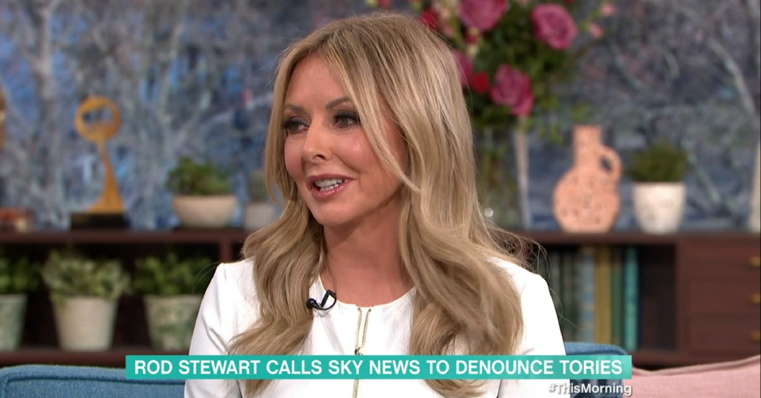 Carol Vorderman on This Morning today 