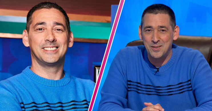 Colin Murray smiles as he is announced as the new host of Countdown