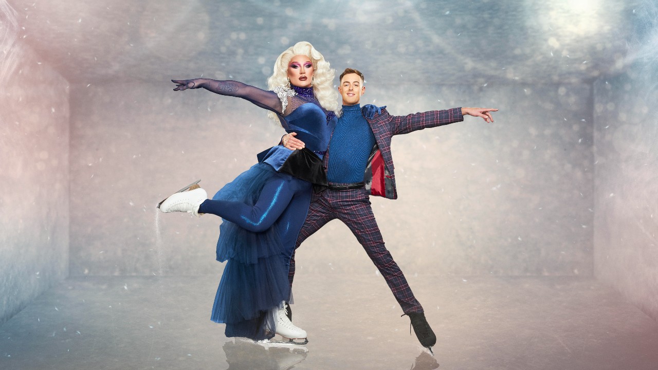 The Vivienne poses with Colin Grafton