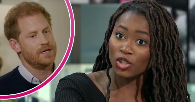 Prince Harry, Esther Krakue on GMB today