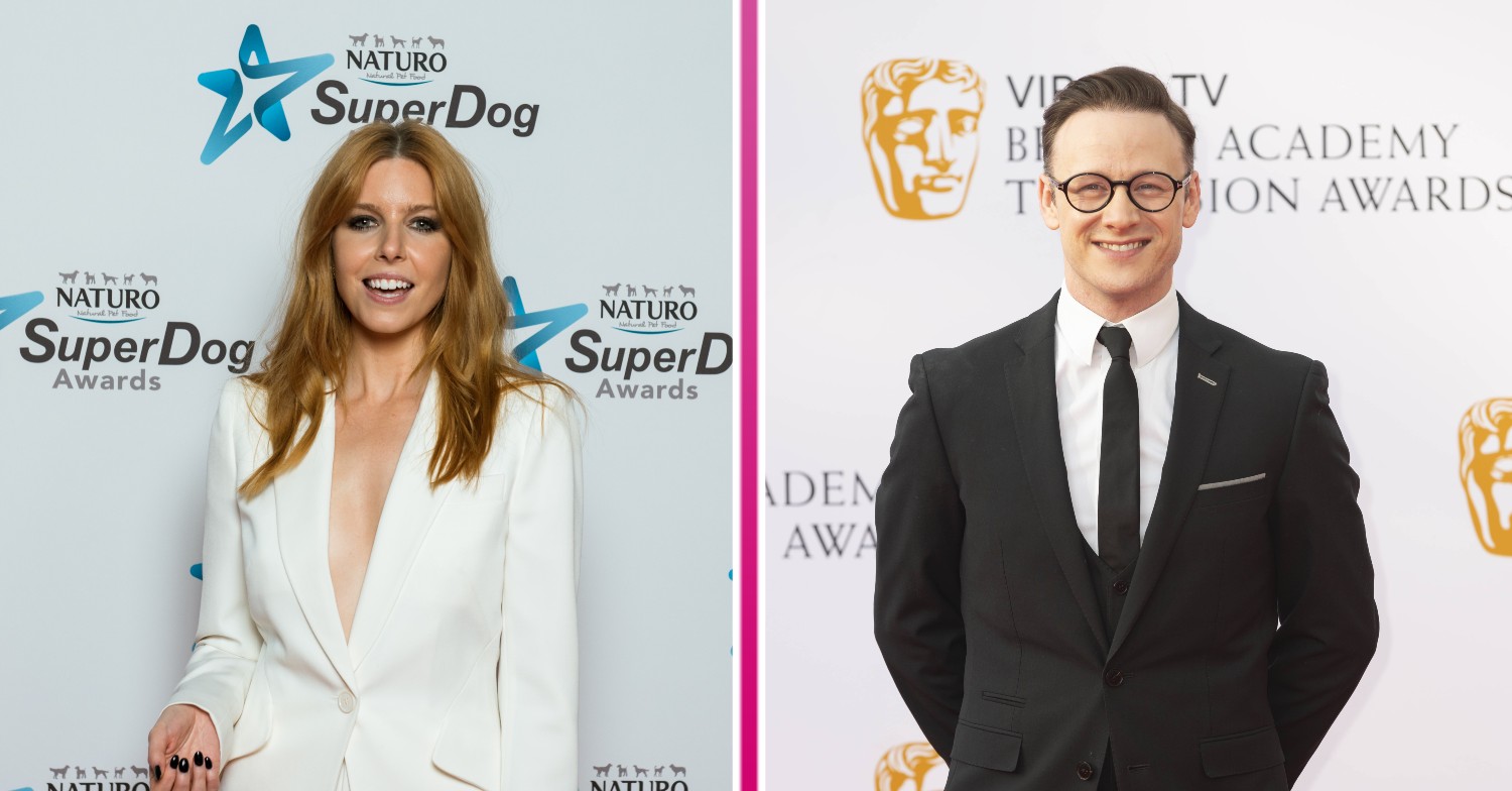 Stacey Dooley and Kevin Clifton smiling at events
