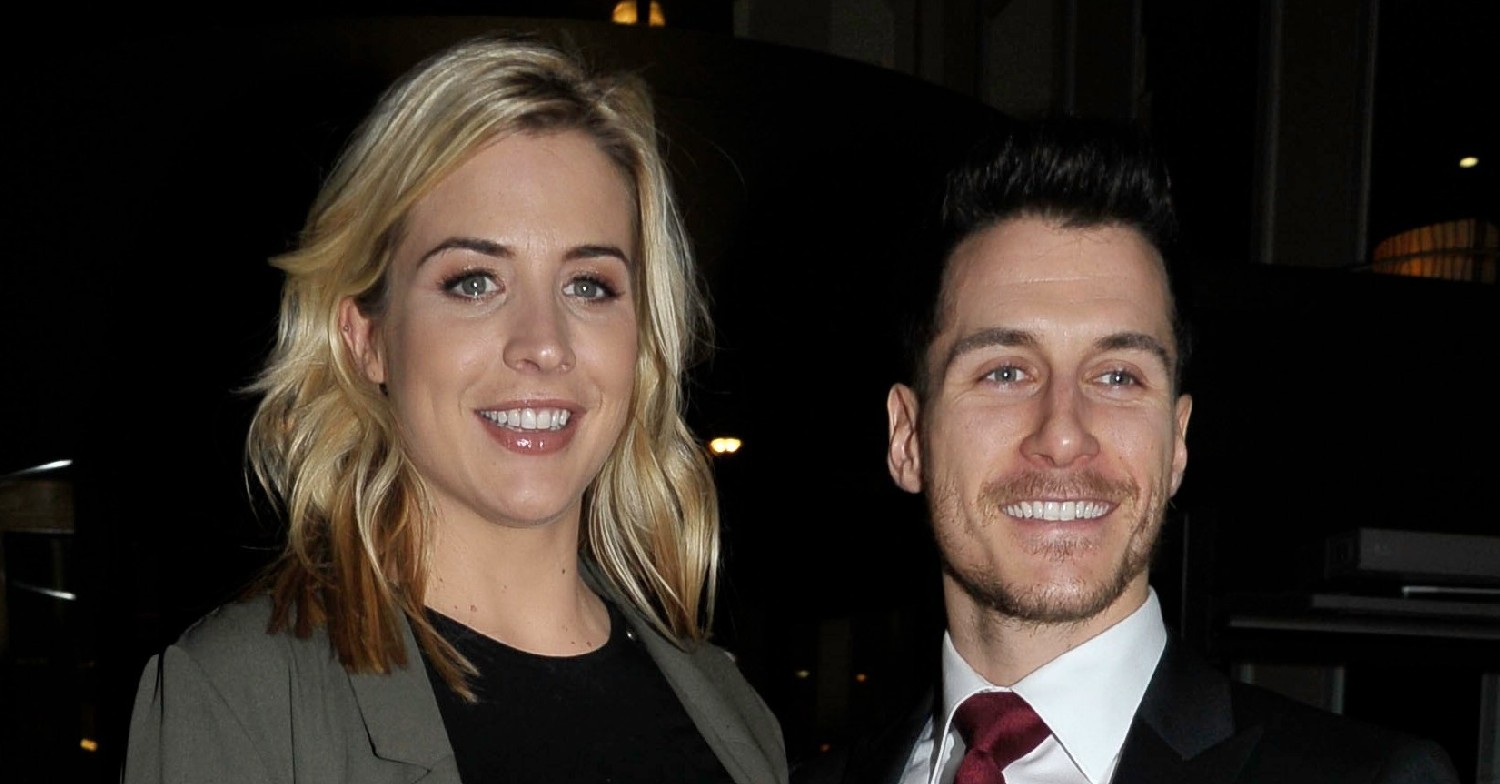 Gemma Atkinson and Gorka Marquez smiling
