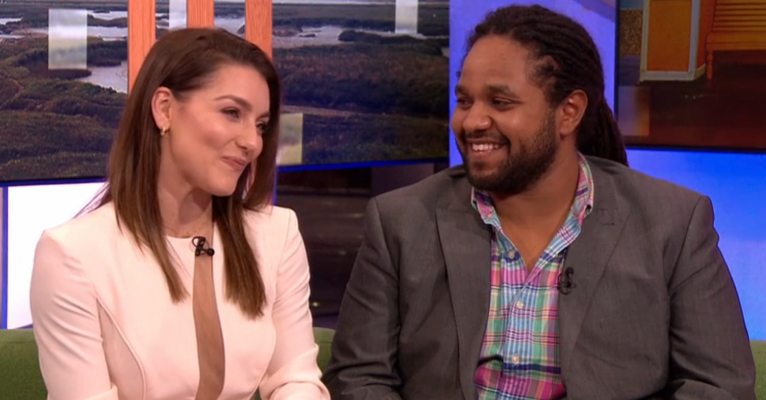 Strictly stars Jowita Przystal and Hamza Yassin on The One Show