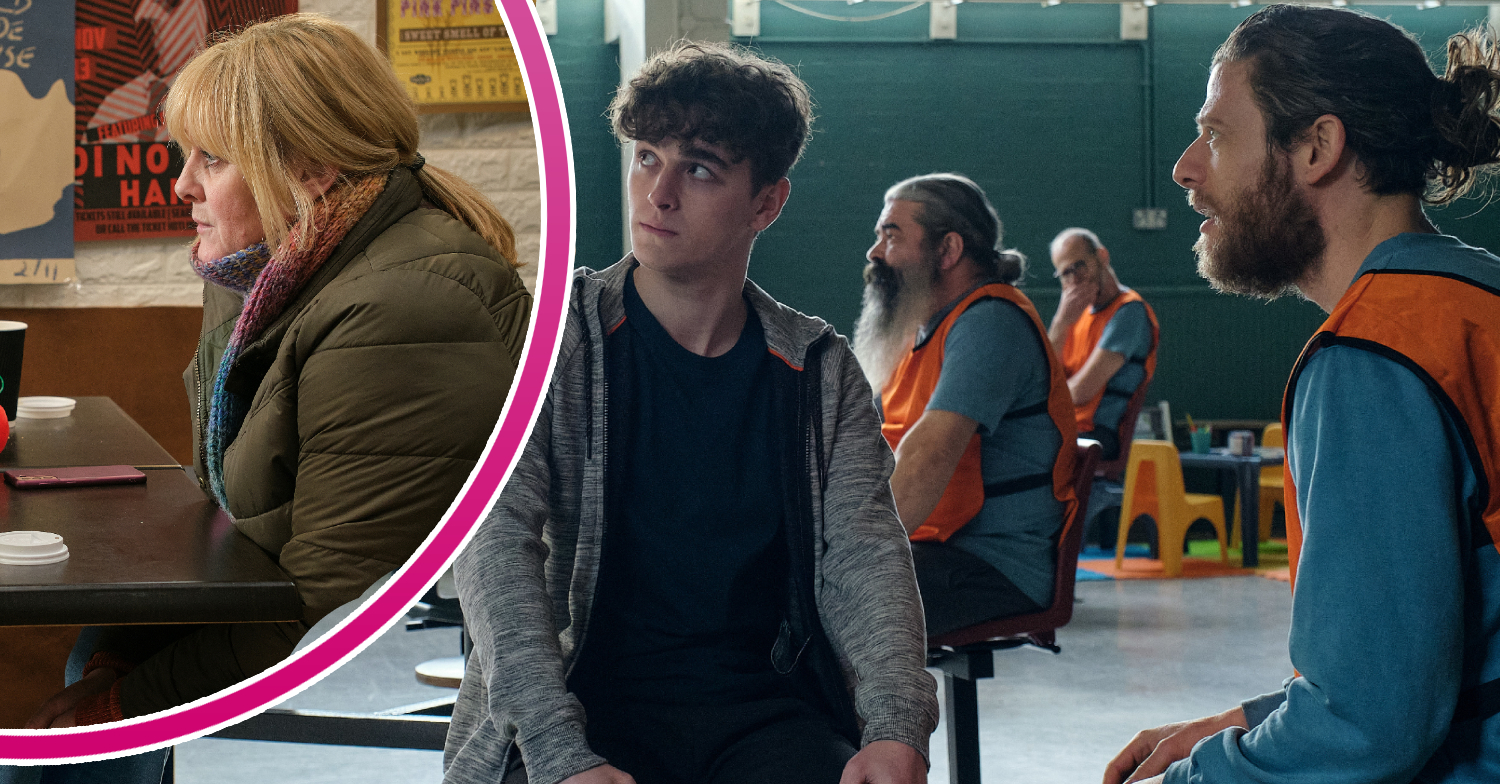 Happy Valley characters look shocked in episode 3
