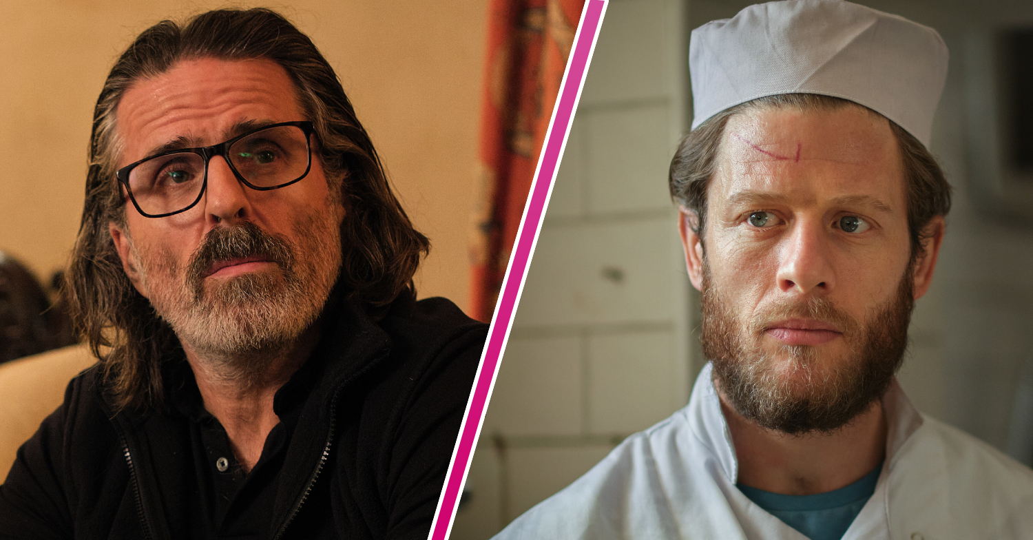 Neil and Tommy frown in Happy Valley series 3