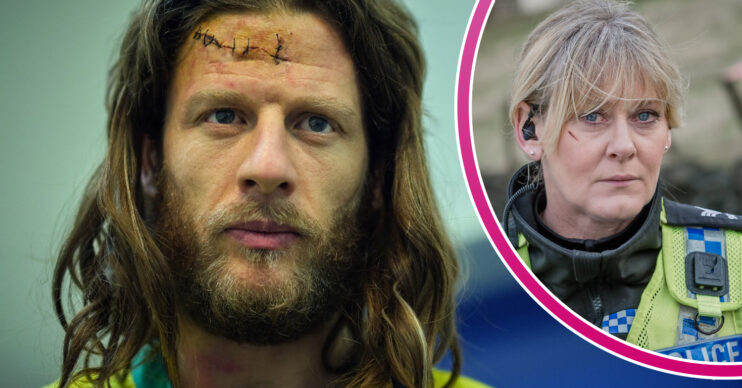 Two cast members from Happy Valley