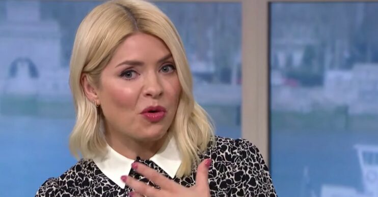 Holly Willoughby on This Morning