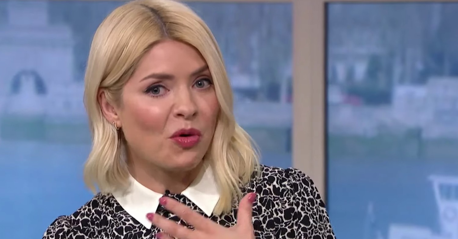 Holly Willoughby on This Morning