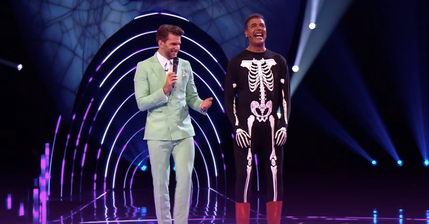 Chris Kamara on The Masked Singer