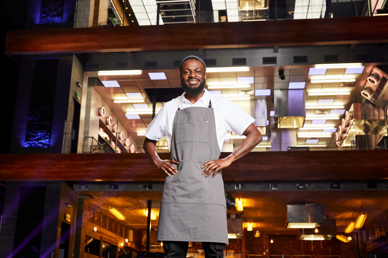 Contestant Temi Abdullahi poses for Next Level Chef