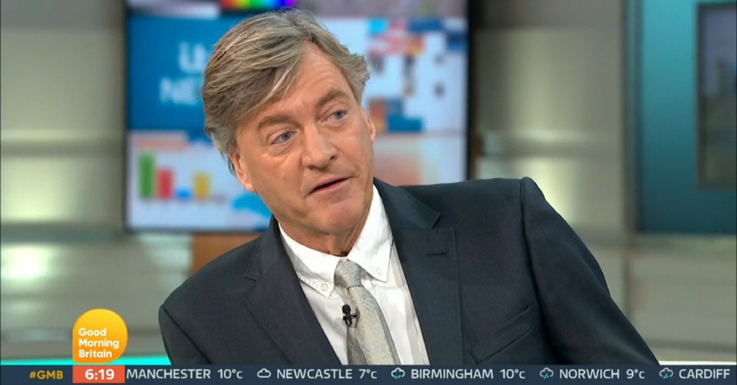 Richard Madeley on GMB today 