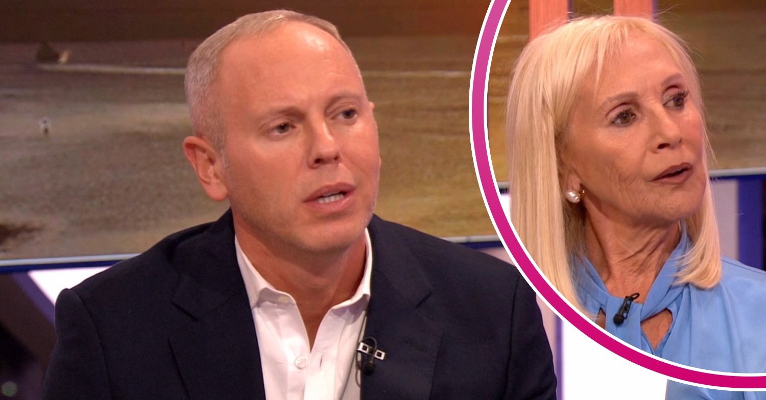Rob Rinder and Angela Cohen speaking on BBC The One Show