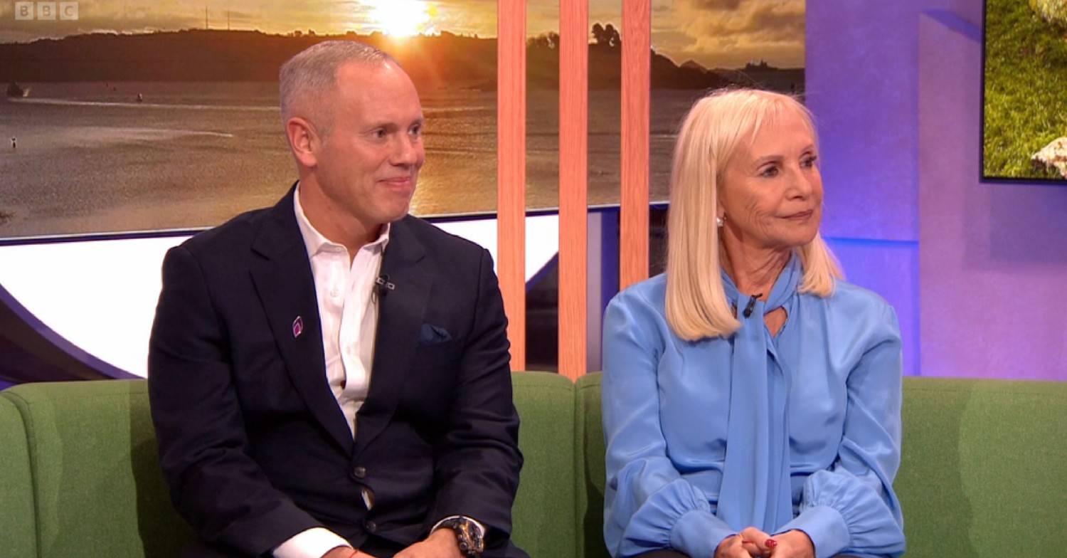 Rob Rinder and his mum on BBC The One Show 