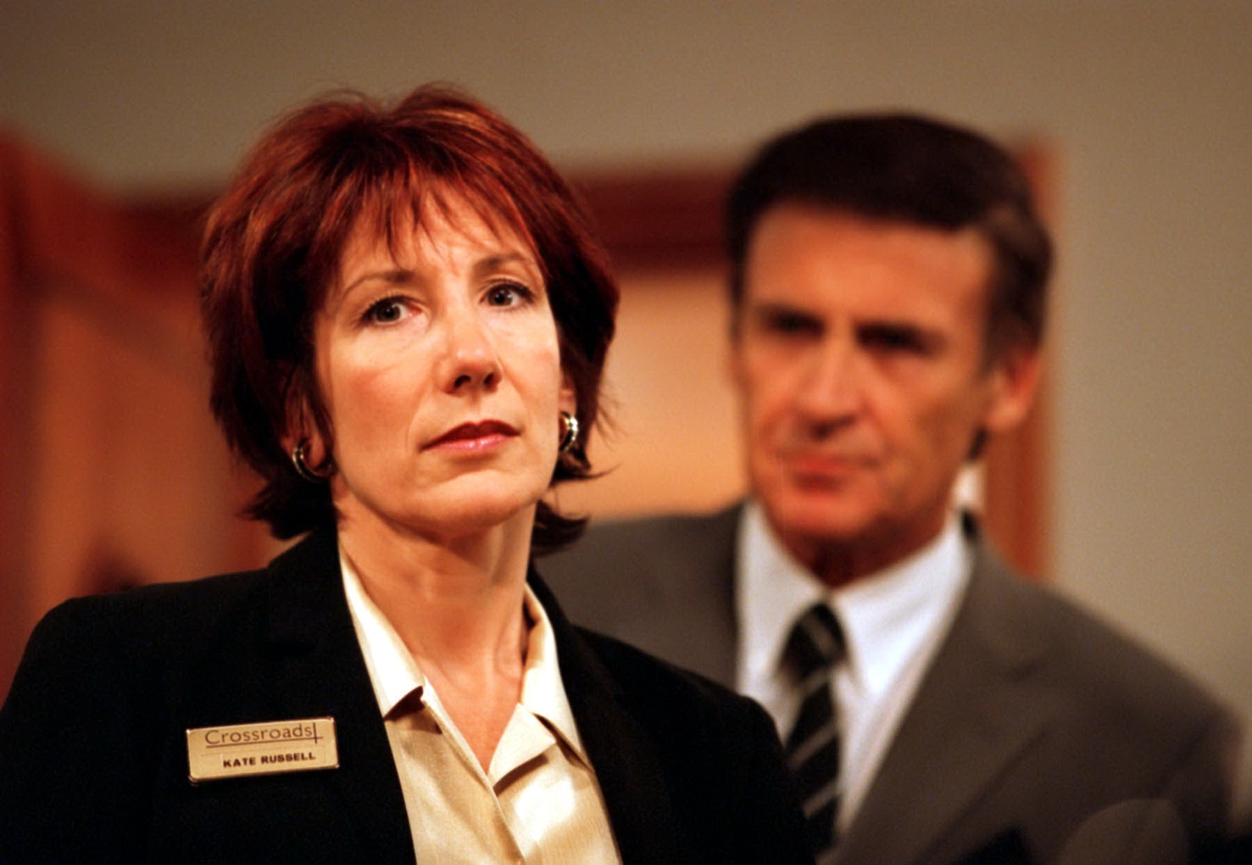 Business becomes personal as it emerges Kate (Jane Gurnett) and Victor (Ray Lonnen) have a history.