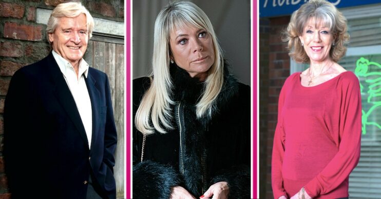 Ken Barlow, Sharon Watts, Audrey Roberts