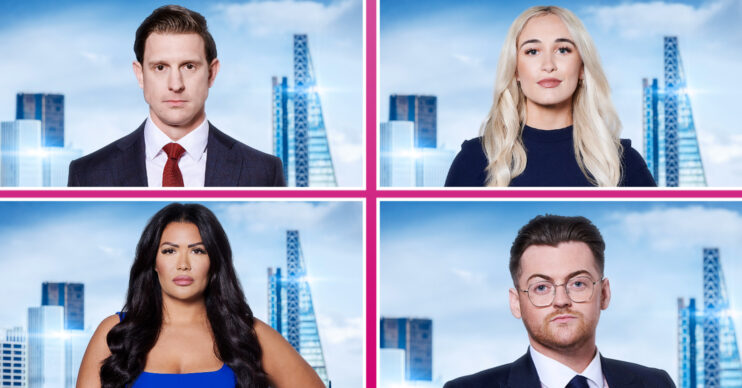 Four of The Apprentice 2023 contestants