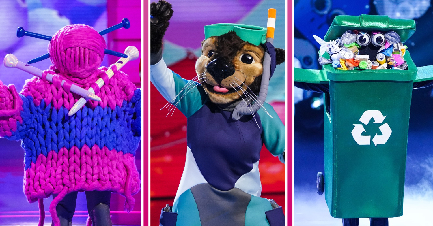 Knitting poses/Otter dances/Rubbish sings on The Masked Singer