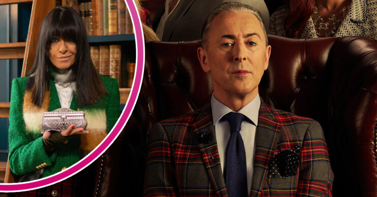 Alan Cumming and Claudia Winkleman on The Traitors