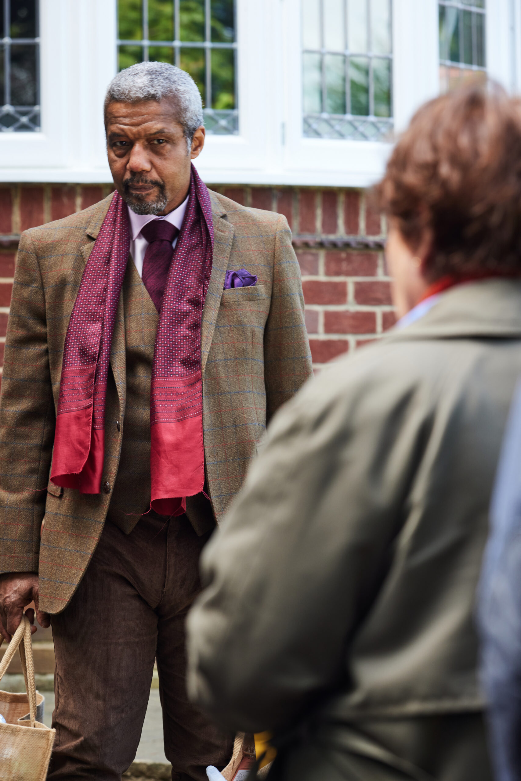 Hugh Quarshie as Dr Parmer in Vera