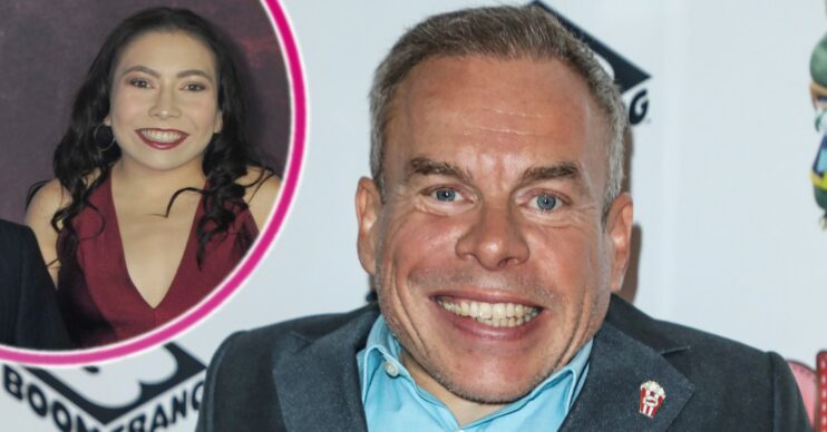 Warwick Davis and his daughter Annabelle