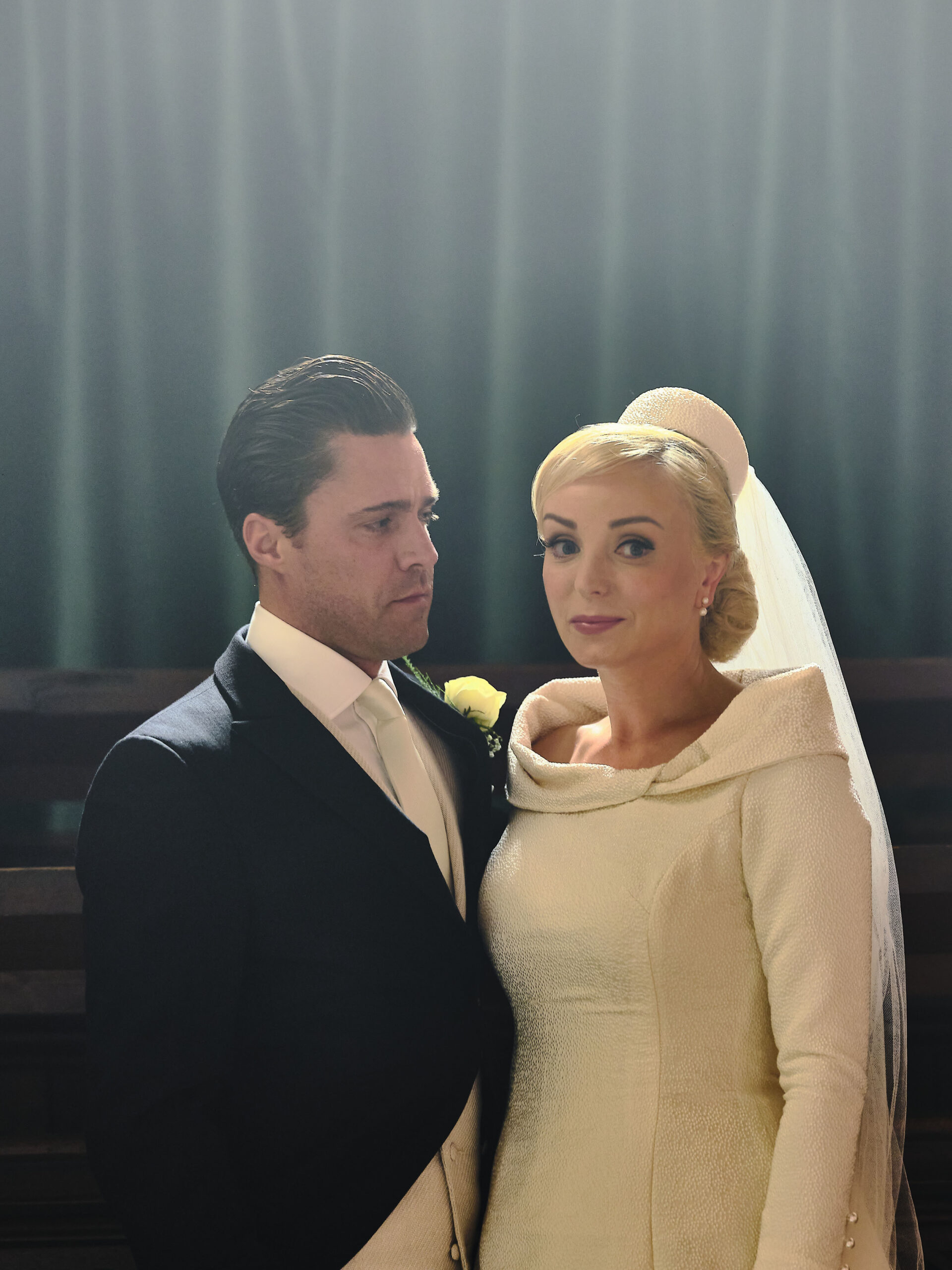 Call the Midwife stars Olly Rix and Helen George are both now single (Credit: BBC)